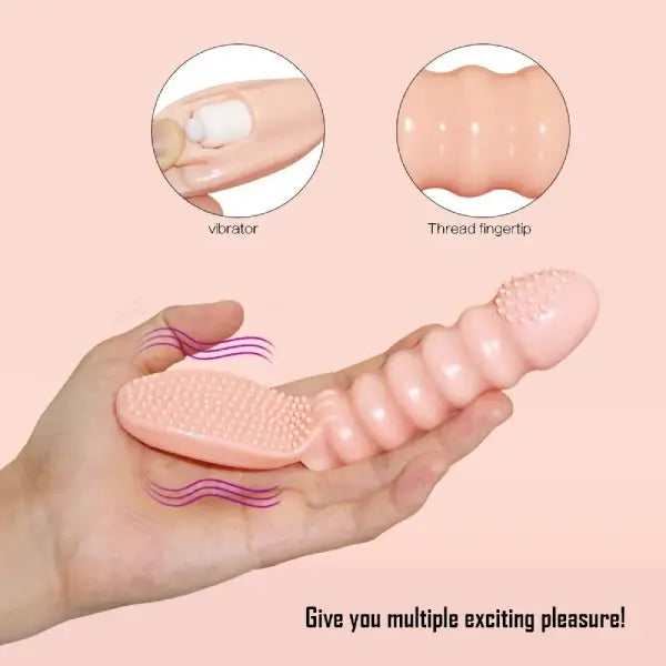 Funda De Dedo Doble Estimulador Punto G Clítoris