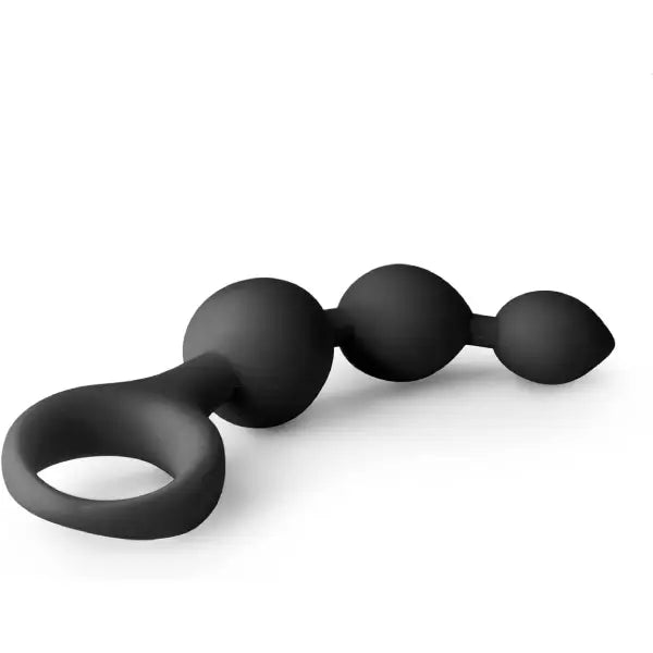 Plug Anal De Bolas Perlas Silicona Flexible