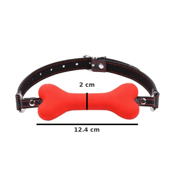 Mordaza De Silicona Huesos, Bondage, Perro