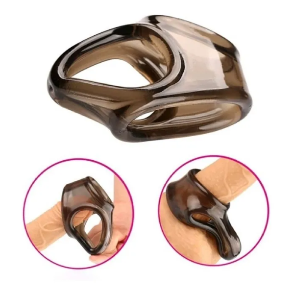 Anillo Triple Para Pene Y Testículos Retenedor