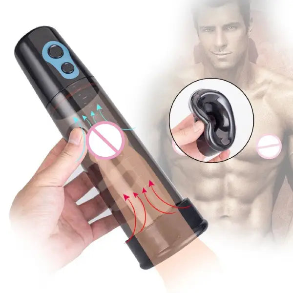 Bomba De Vacío Para Pene Eléctrica Recargable Usb