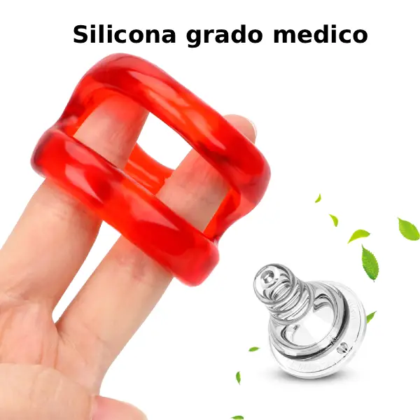 Anillo Doble Para Pene Y Testículos Retenedor