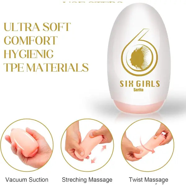 Masturbador Pocket Six Girls Sarita