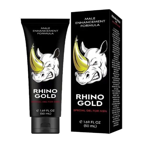 Gel Potenciador Masculino Rhino Gold Retardante Para Hombre