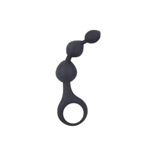Plug Anal De Bolas Perlas Silicona Flexible
