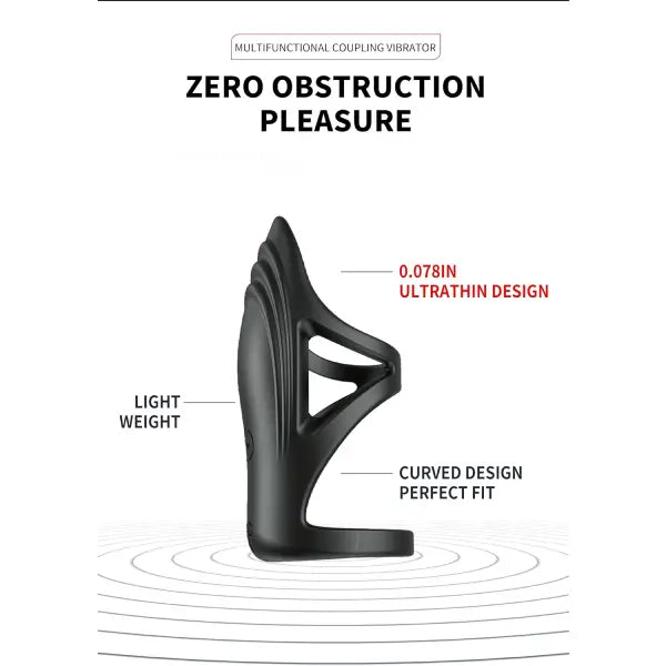 Funda Vibrador Doble Pene Recargable Con Control Por App