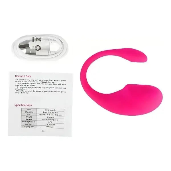Vibrador Estimulador Con App Bluetooth Recargable