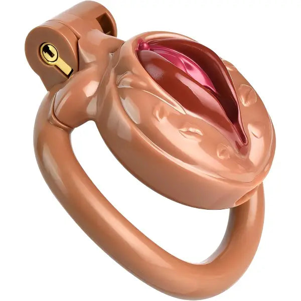 Cinturón Jaula De Castidad Diseño Vagina