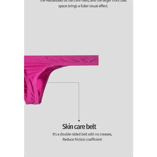 Sexy Tanga Algodón Transpirable Gay String L