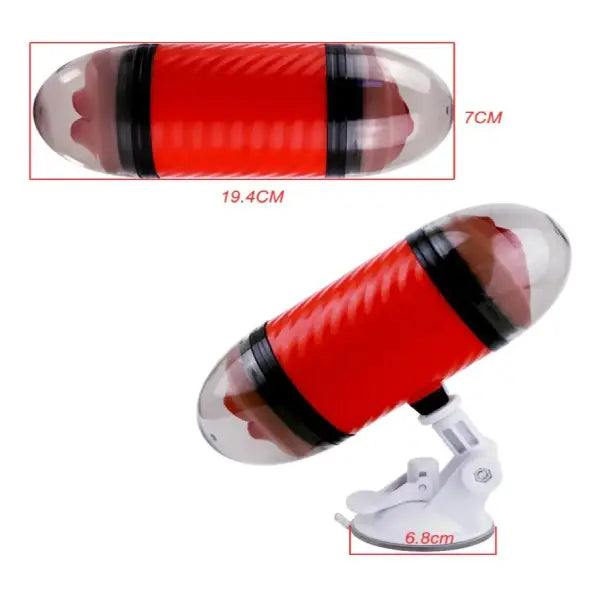 Masturbador Masculino doble Con Ventosa