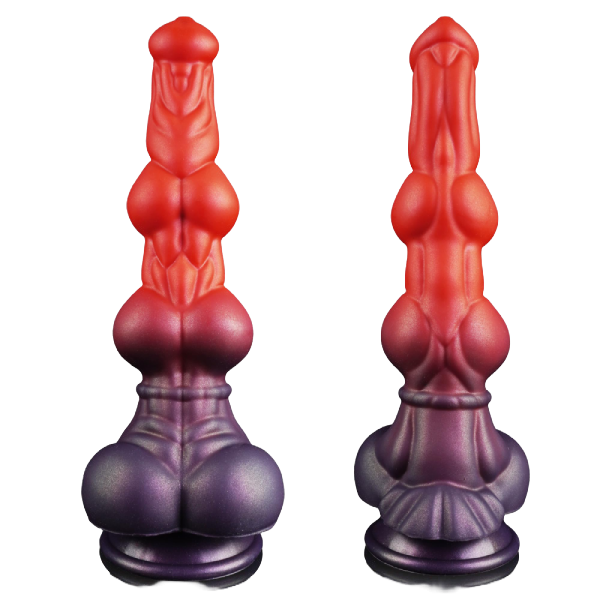 Dildo Monstruo Silicona Líquido Suave Con Ventosa 10 Inch