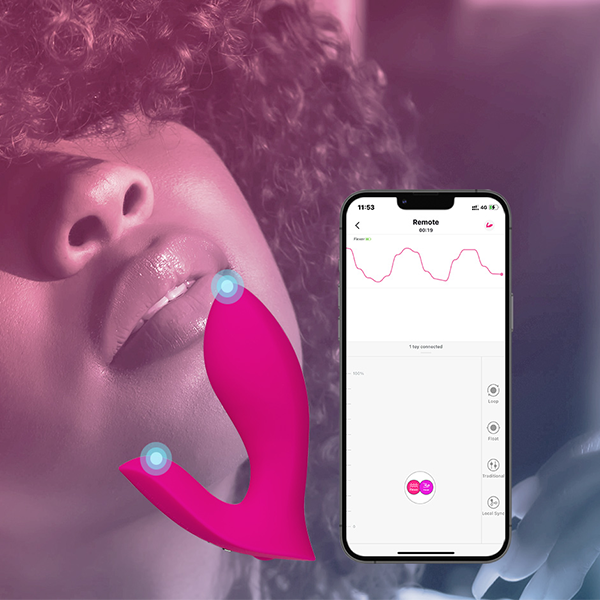 Vibrador Premium Lovense Flexer Panty