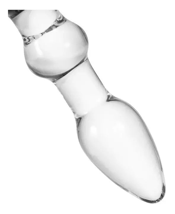 Plug Anal Vidrio Hipoalergénico Curvo