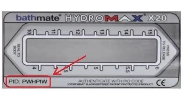 Hidrobomba Bathmate Hydromax 5 Hydromax X20
