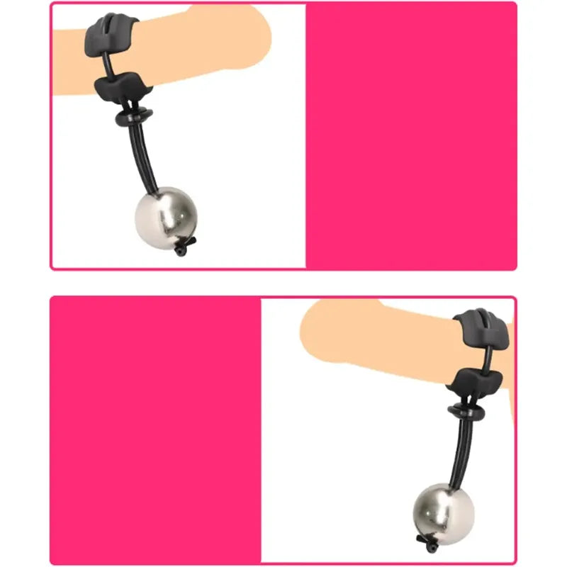 Anillo Para Pene Alargador Sistema De Pesas 1