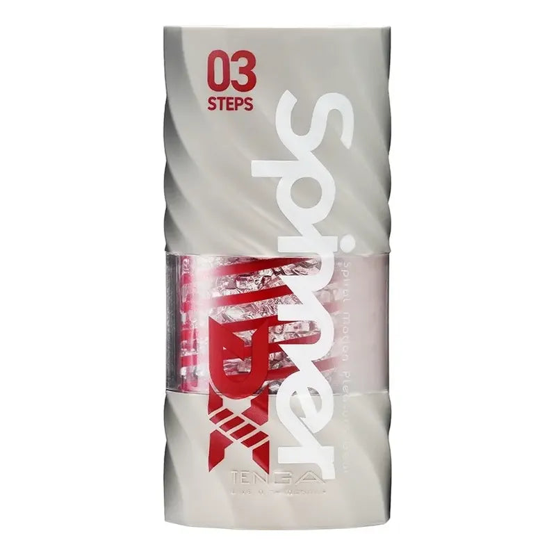 Masturbador Tenga Spinner DX Textura Ondulada Gira 13cm