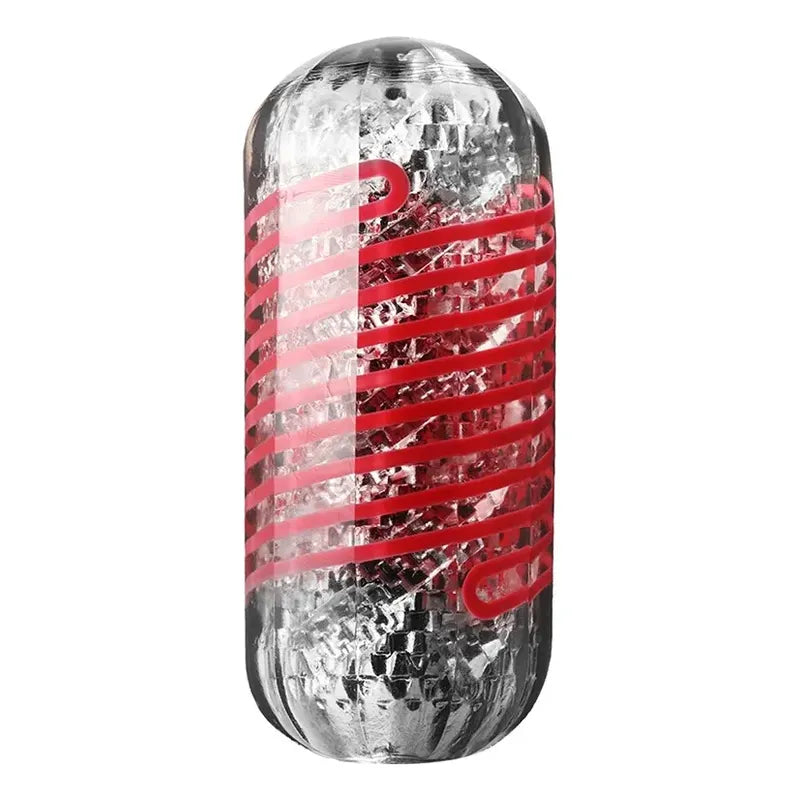 Masturbador Tenga Spinner DX Textura Ondulada Gira 13cm