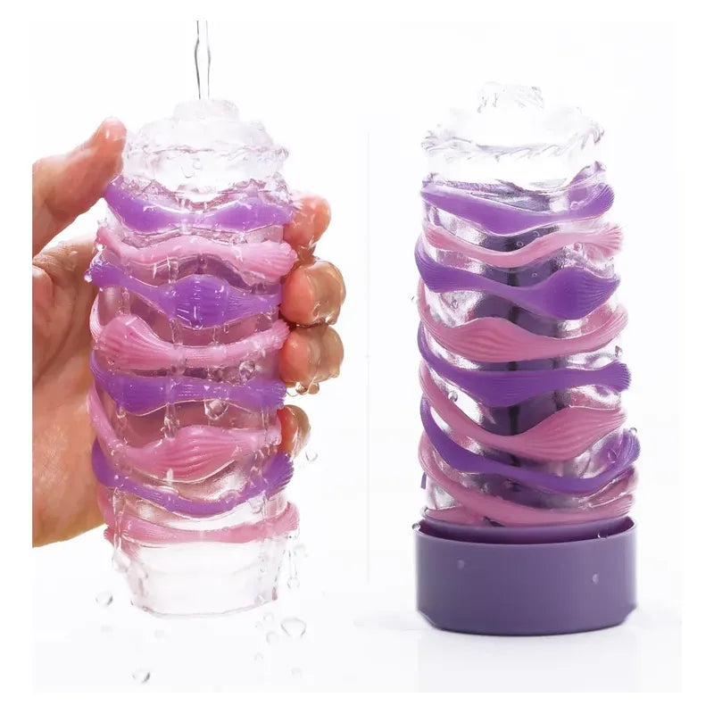 Masturbador Masculino Tenga Arte Reutilizable Textura