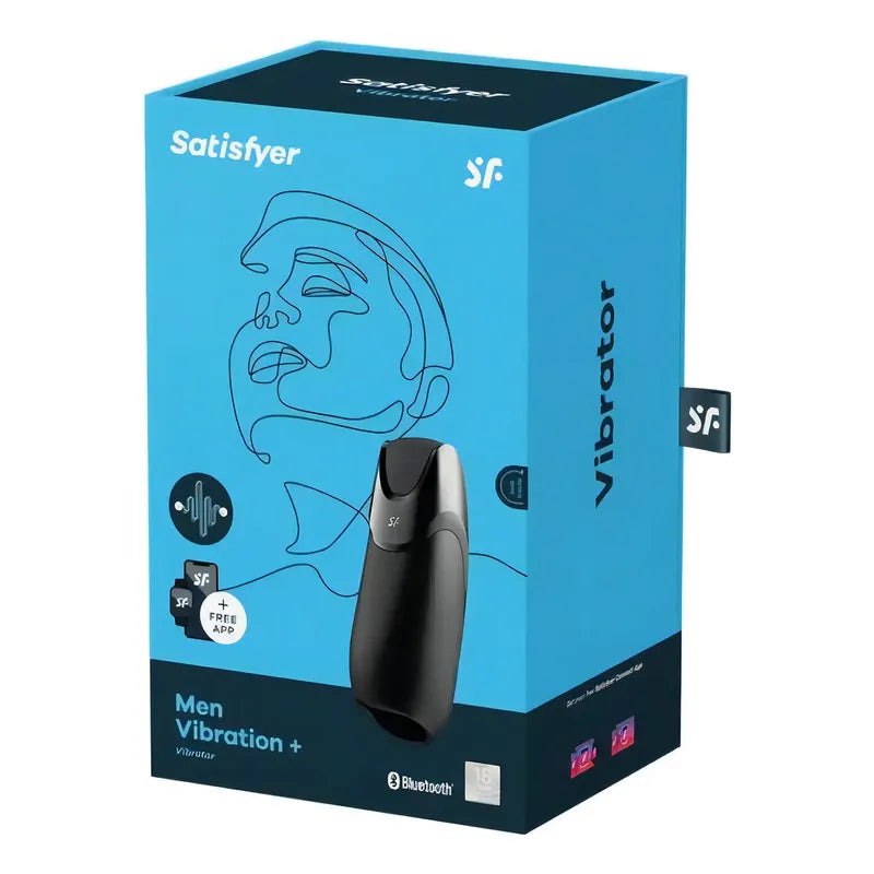 Masturbador Masculino Satisfyer App Impermeable Discreto