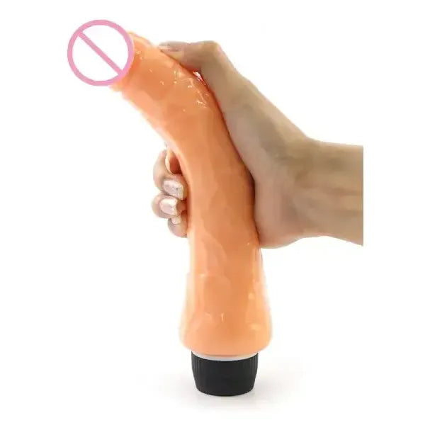 Vibrador Consolador Jelly Masajeador 19 Cm