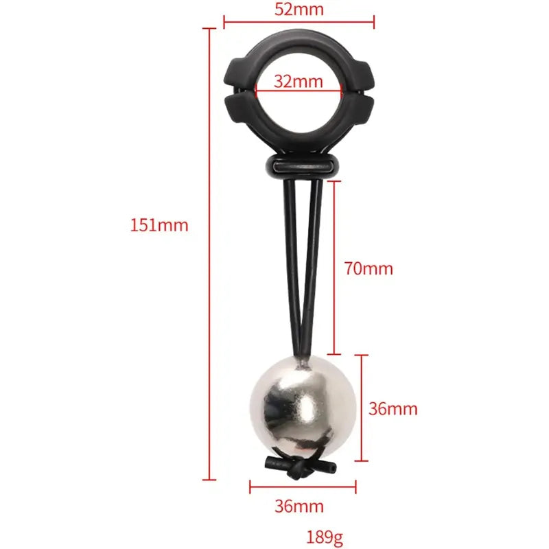 Anillo Para Pene Alargador Sistema De Pesas 1