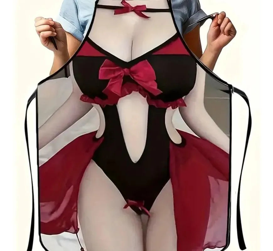 Sexy Y Divertido Delantal Sexy Novedad Mandil Anime - Varios Modelos