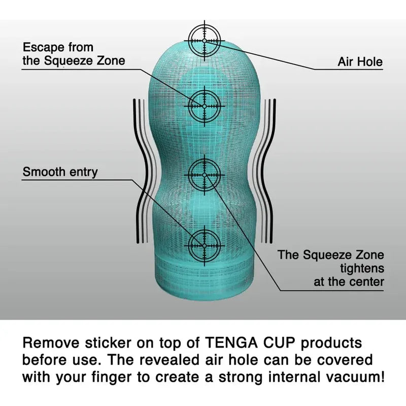 Masturbador Masculino Tenga Original Vacuum Cup Strong