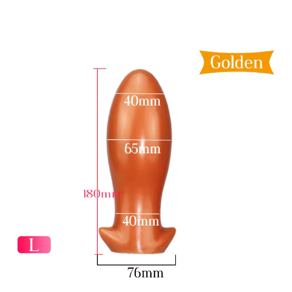 Plug Tapon Juguete Sexual Anal Premium Suave Silicona L
