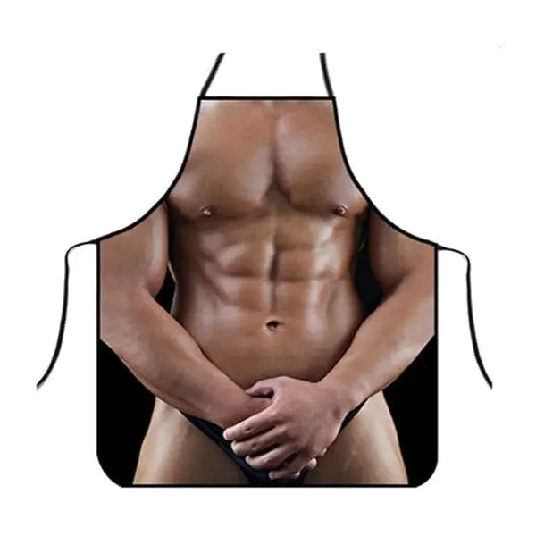 Divertido Delantal Six Pack Mandil Hombre Musculoso Sexy - Varios Modelos