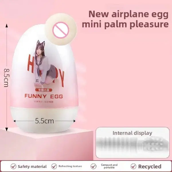 Huevo Masturbador Funny Egg Texturizado