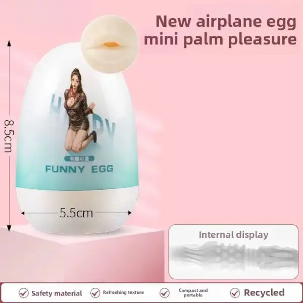 Huevo Masturbador Funny Egg Texturizado