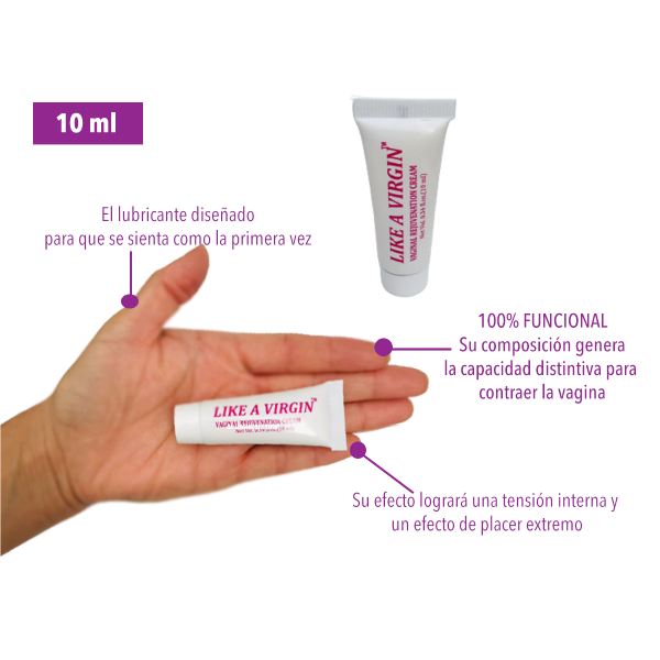 Rejuvenecedor Vaginal Like a Virgin 10 Ml