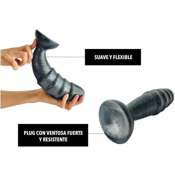 Mega Plug Blush Anal 10.75 Inch Jet Destructor