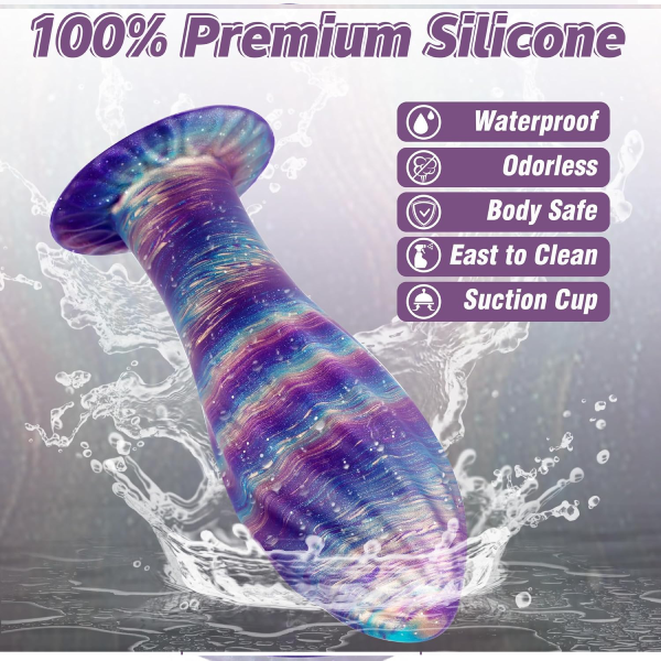 Plug Tapon Anal Premium Alien Silicona Juguete Sexual 6.2 Inch