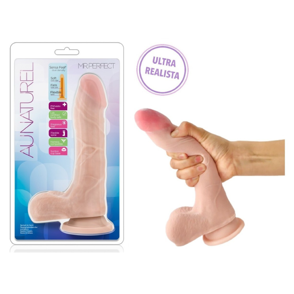 Dildo Blush Au Naturel Realista Mr Perfect 21.5 cm