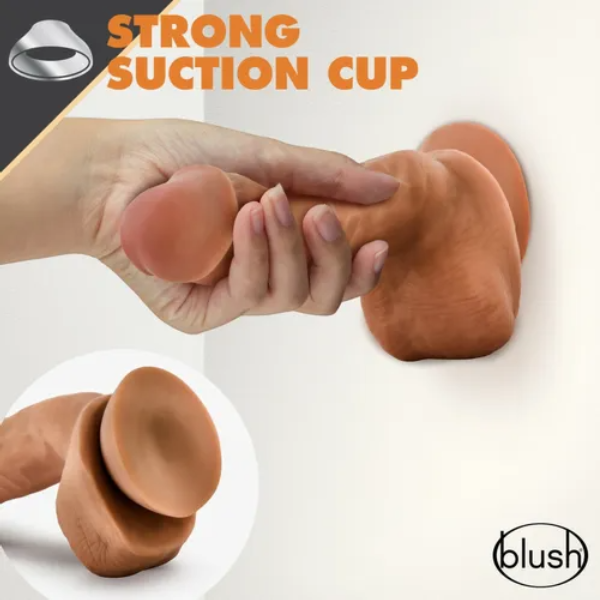 Dildo Blush Dr Skin Autolubricado Glide 8.5 PuLG