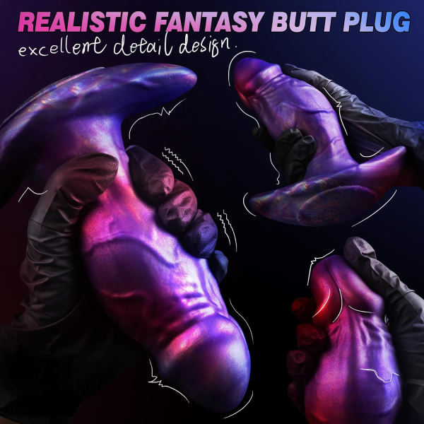 Plug Tapon Anal Premium Suave Silicona Juguete Sexual S