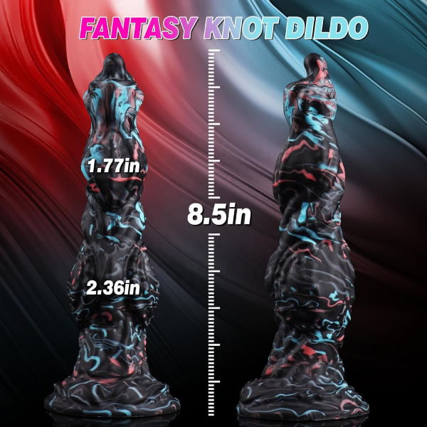 Dildo Silicona Líquido Suave Ventosa Monstruo Alien 8.46 Inch