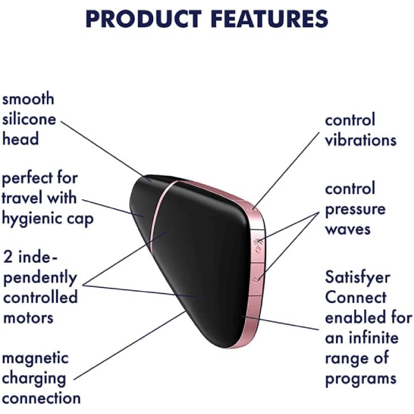Satisfyer Love Triangle Estimulador De Clítoris Con App