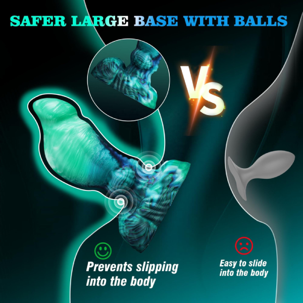 Plug Alien Anal Premium Suave Silicona Juguete Sexual  6.49 Inch