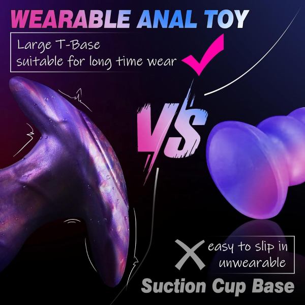 Plug Tapon Anal Premium Suave Silicona Juguete Sexual S