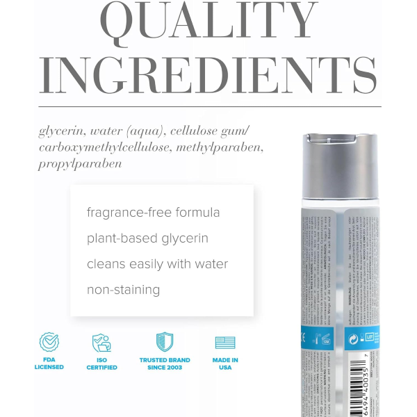 Lubricante Efecto Silicon Base Agua Jo H2O 2 OZ