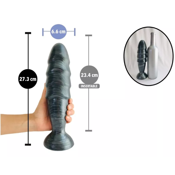 Mega Plug Blush Anal 10.75 Inch Jet Destructor