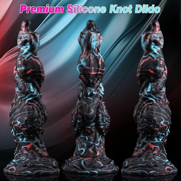 Dildo Silicona Líquido Suave Ventosa Monstruo Alien 8.46 Inch