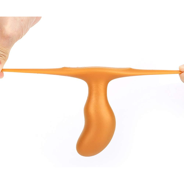 Plug Tapon Juguete Sexual Anal Premium Silicona Curvo L