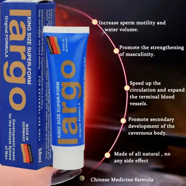 Crema Alargadora Para Hombre Largo Inverma Original 40ml
