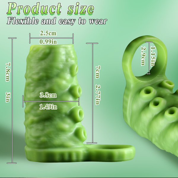 Semi Funda De silicon Liquido Tipo Alien de 3 Inch