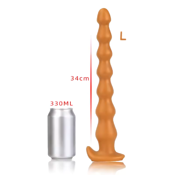 Plug Juguete Sexual Anal Gradual Premium Silicona Largo Fino L