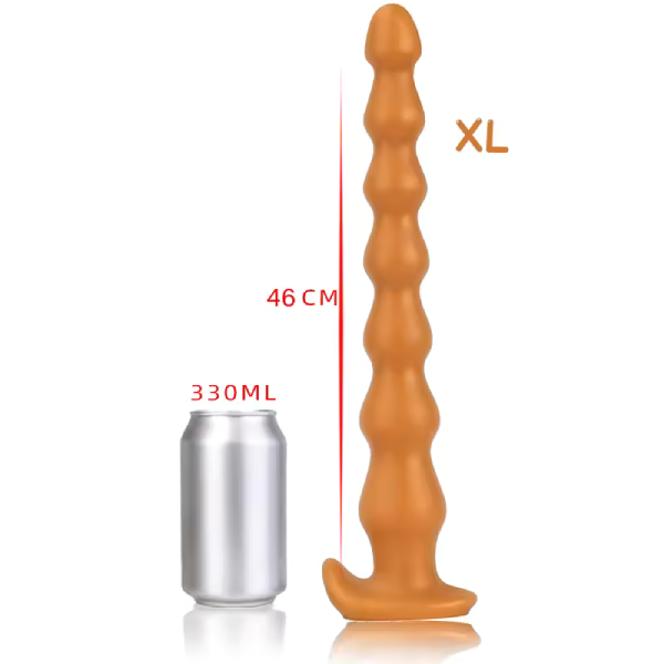 Plug Juguete Sexual Anal Premium Silicona Largo Fino XL