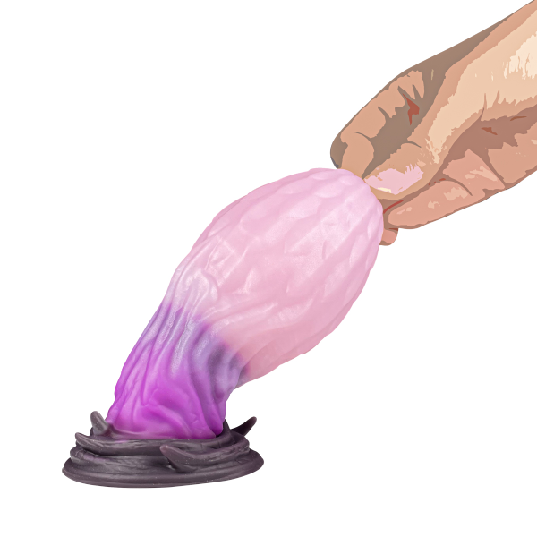 Plug Tapon Anal Premium Suave Silicona Huevo de monstro S